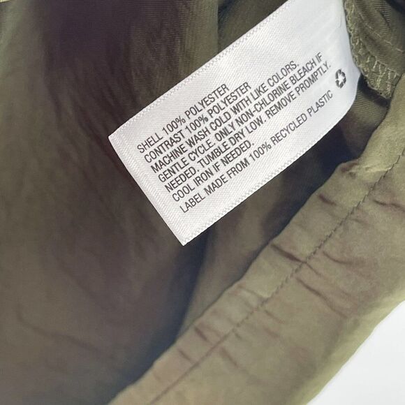 Silky Jumpsuit Green Wide Leg V Neck Racerback Size XXL Xhilaration Pocket Cute - Picture 7 of 7